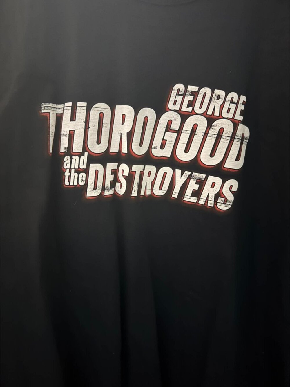 George Thorogood & The Destroyers Band Tee • Size XL